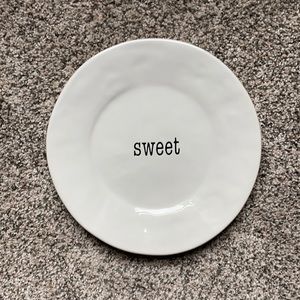 Certified International “SWEET” plate